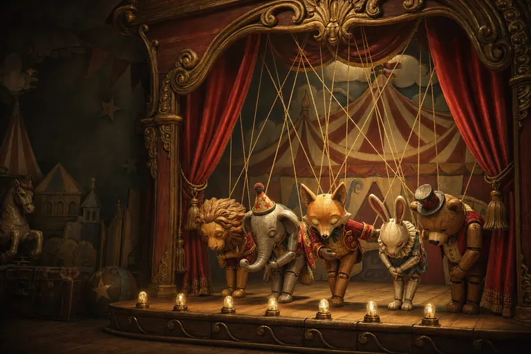 Tangled Strings Revue cover art